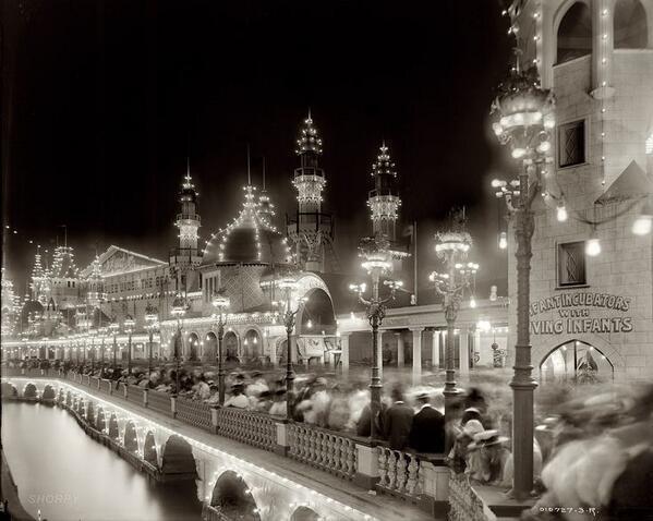 RT @HistoryInPix: Luna Park, Coney Island, 1905 ht…